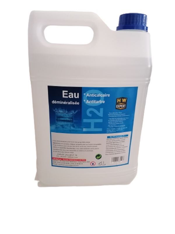 Liquide - Refroidisement - Déminéralisée - Blanc - 5L