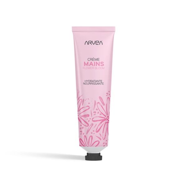 Arvea - creme mains flower bloom - 75 ml