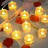 Packs De 10 Bougies Chauffe-Plat LED – Électriques Sans Fumée – Sans Flamme (Copie)