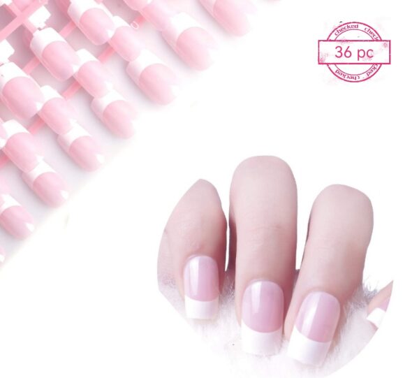 36 Pièce De Faux Ongles De Style Élégant – French