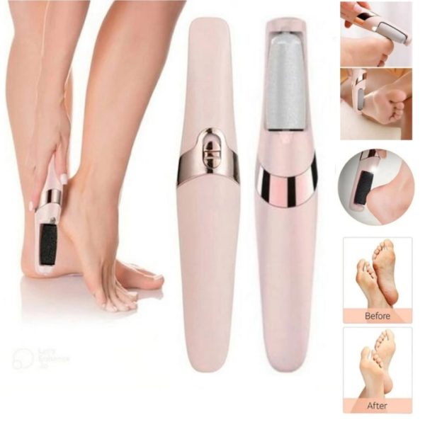 Lime À Pied Electrique – Rechargeable – Étanche – Dissolvant De Callosités De Peau Morte