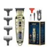 VGR Tondeuse à Cheveux Professionnelle avec Boîtier en Métal LED