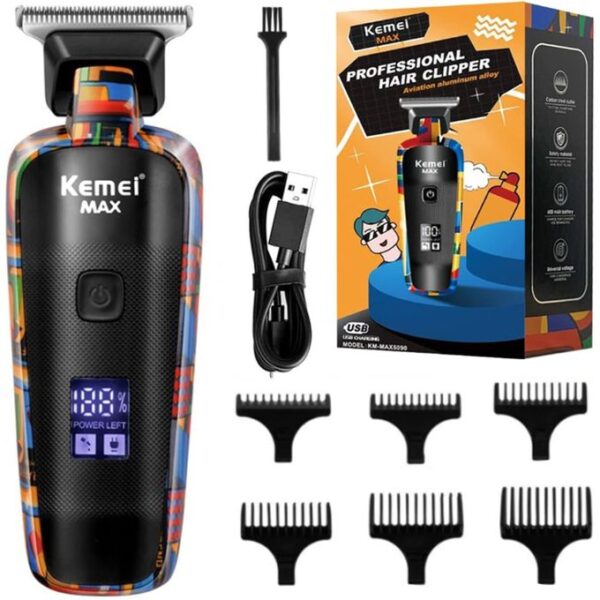 Tondeuse Electrique Professionnelle pour Barbe et Cheveux