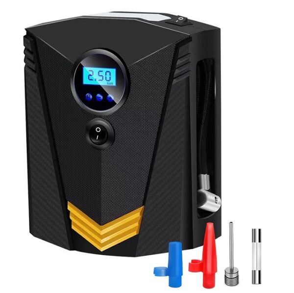 Compresseur D'air Avec Manomètre Numérique 12v CC 10 Bars