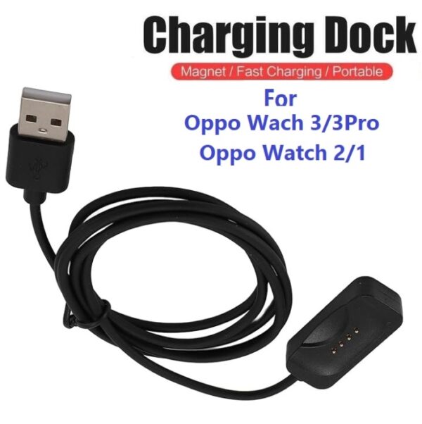 Chargeur pour Oppo Watch 3 & Watch 3 Pro & Watch 2 & Watch 1