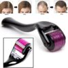 Derma Roller Pour La Croissance Des Cheveux 0,5 Mm Avec Aiguilles En Titane – Active Les Follicules Pileux Pour La Perte et L’épaisseur Des Cheveux – Réduit Les Cicatrices D’acné
