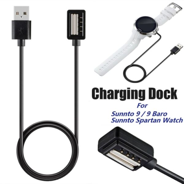 Chargeur pour Suunto 9 & 9 Baro & Spartan Ultra & Spartan Sport HR