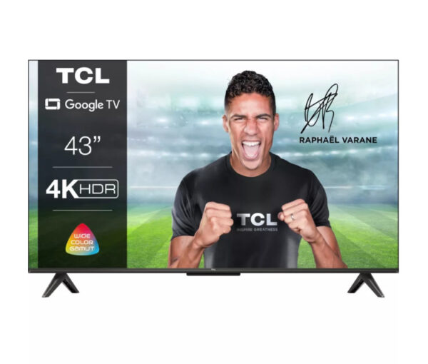 T?l?viseur TCL P735 50" LED UHD 4K / Smart TV / Google TV / Android / Noir