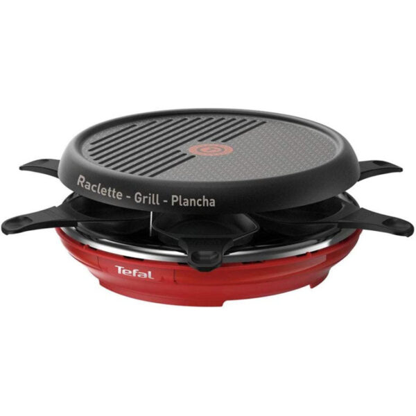 Raclette Multifonction TEFAL Colormania 3en1 850W Noir & Rouge