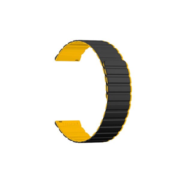 Bracelet magn?tique Kieslect 22mm Noir & Jaune