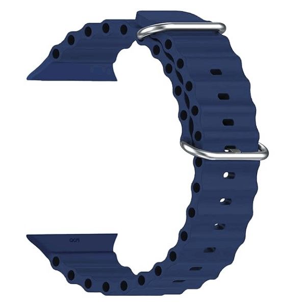 Ceinture Bracelet en Silicone pour SmartWatch Bleu