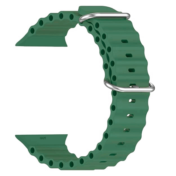 Ceinture Bracelet en Silicone pour SmartWatch Vert Foncé