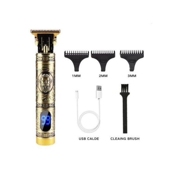 Tondeuse À Cheveux Professionnelle Sans Fil T9 Avec Afficheur