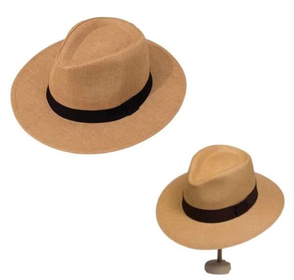 Chapeau De Soleil Unisexe – Large bord – Élégant et Pratique – Été – Marron