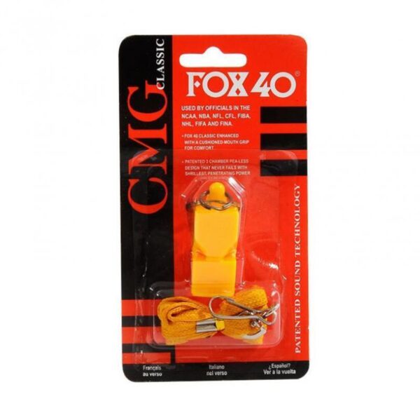 Sifflet Fox 40 Classique Jaune