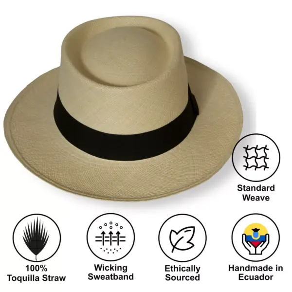 Chapeau De Soleil Unisexe – Large bord – Élégant et Pratique – Été – Marron