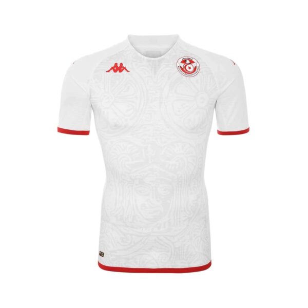 MAILLOT FOOTBALL TUNISIE 2022 BLANC KAPPA