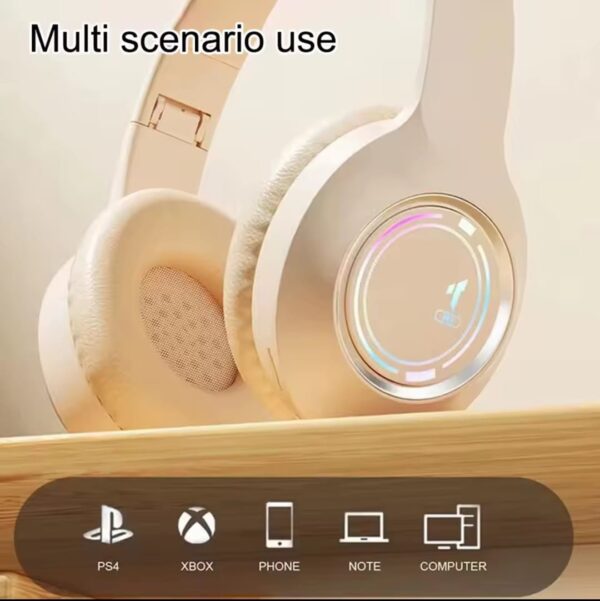 Casque Sans Fil Bluetooth M3 - Beige