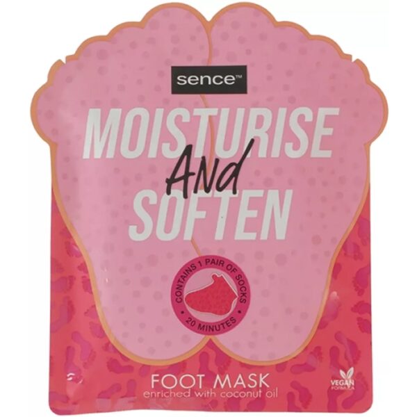 SENCE 2 Masques Pour Les Pieds Vegan 2 X 20 Ml