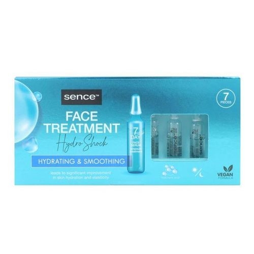 SENCE Sérum Kit 7 Ampoules Soin Visage Hydro Shock Acide Hydraulique