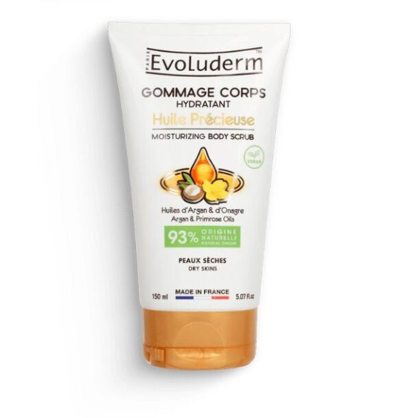 EVOLUDERM Gommage Corps Hydratant Huiles Précieuse 150ml