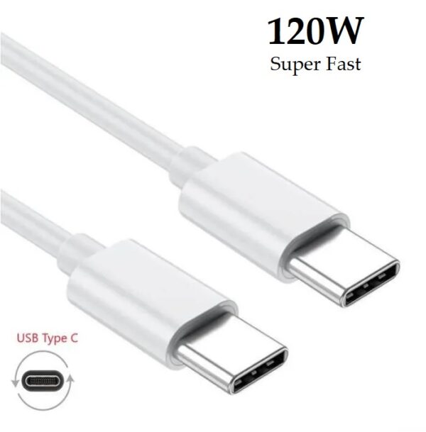 Cable Premium Foxconn Super Fast 120W Type-C to Type-C