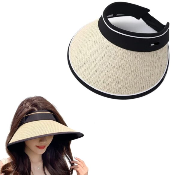 Chapeau Pliable Pour Femme – Élégant et Moderne – Protection UV – Beige
