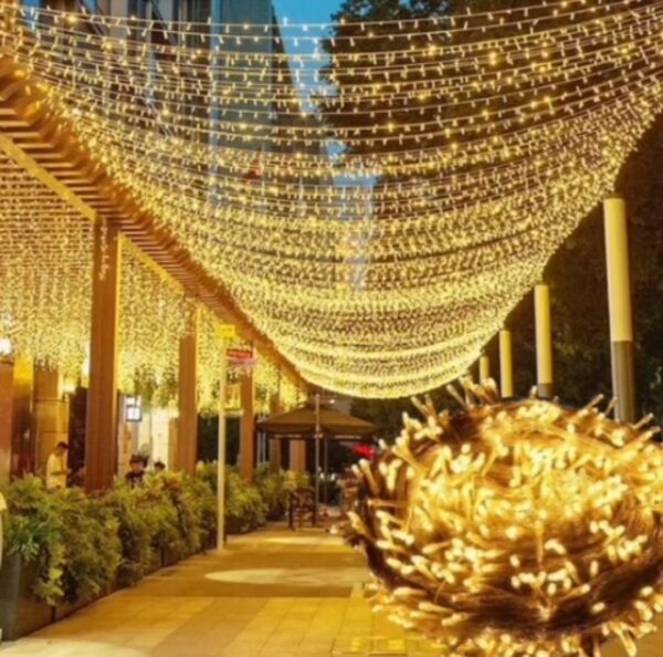 Guirlande De Fête Lumineuse Décorative – Étanche – 8 Modes – 100 LED