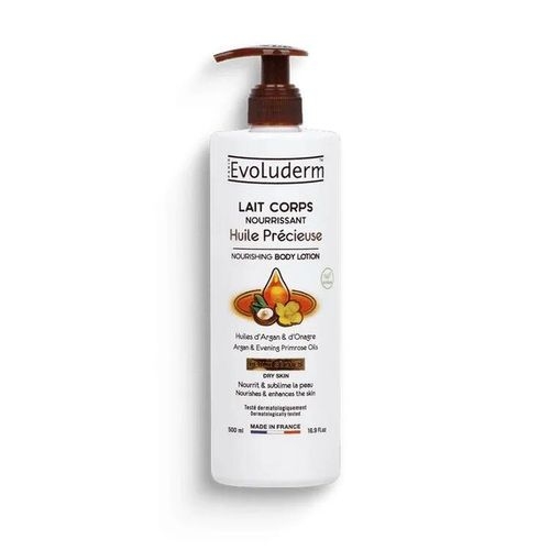 Lait De Corps À L'Huile Argan Et Onagre Pour Peaux Sèches 500ml