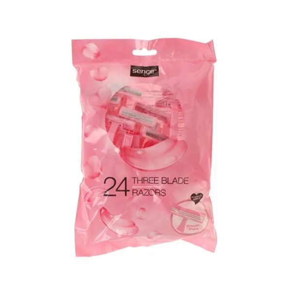 Sence Lot De 24 Rasoir Pour Femmes 3 Lames