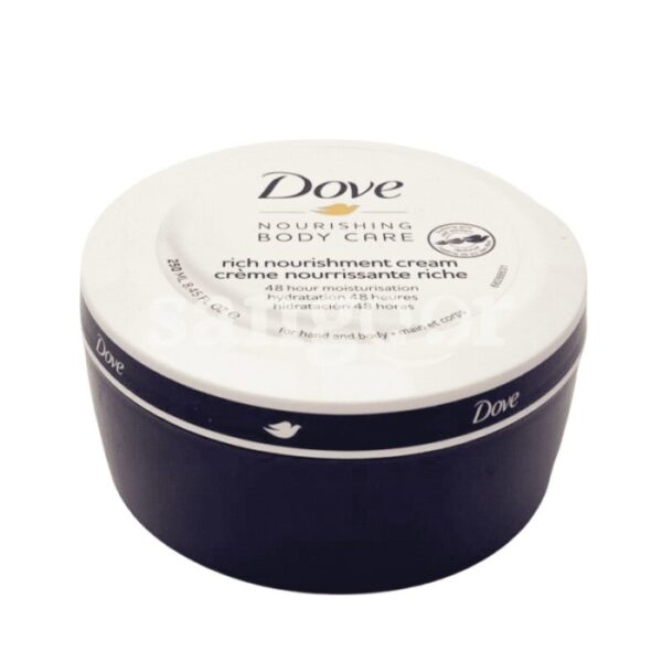 Dove Crème Nourrissante Riche Main Et Corps 250 Ml