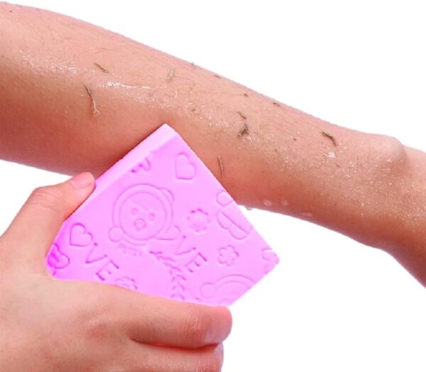 Éponge De Bain Magique En Fibre De Corée Pour Gommage