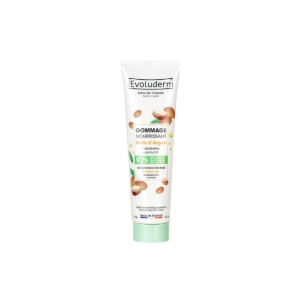 Gommage Soin De Visage Nourrissant À L'Huile D'Argan 150 G Evoluderm