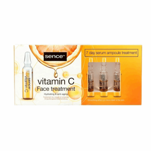 SENCE Serum Kit 7 Ampoules Soin Visage Vitamine C Formule Hydratante