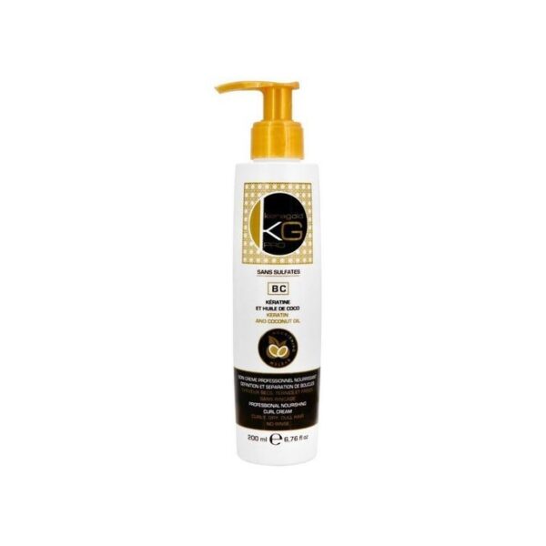 KeraGold Soin Crème Professionnel Nourrissant et Séparation des Boucles