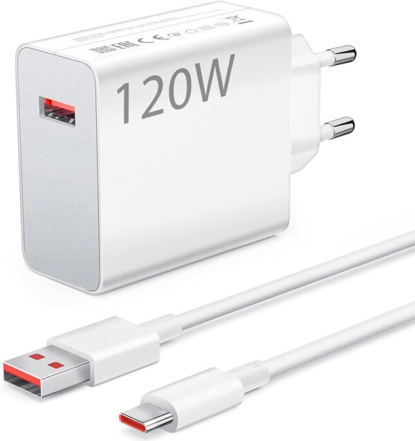 Chargeur Type C 120W Rapide Charge