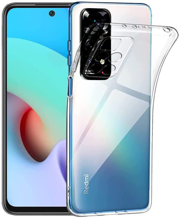 Cache En Silicone Pour Redmi note 11 Pro Transparent