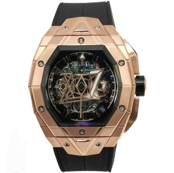 Montre Automatique De Luxe Pour Homme - Design Creux - Résistante à L'eau