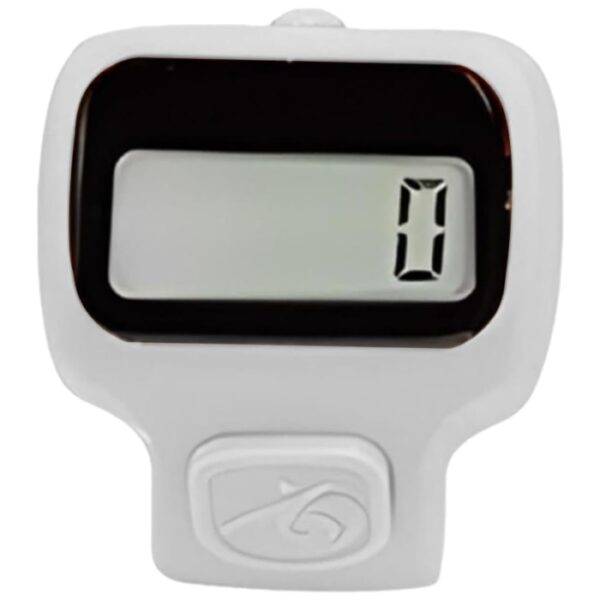 Bague Compteur Digital De Prière - Blanc
