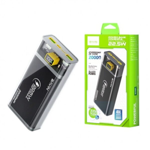 Power Bank 20 000 MAh – 22.5W BAVIN PC1001S